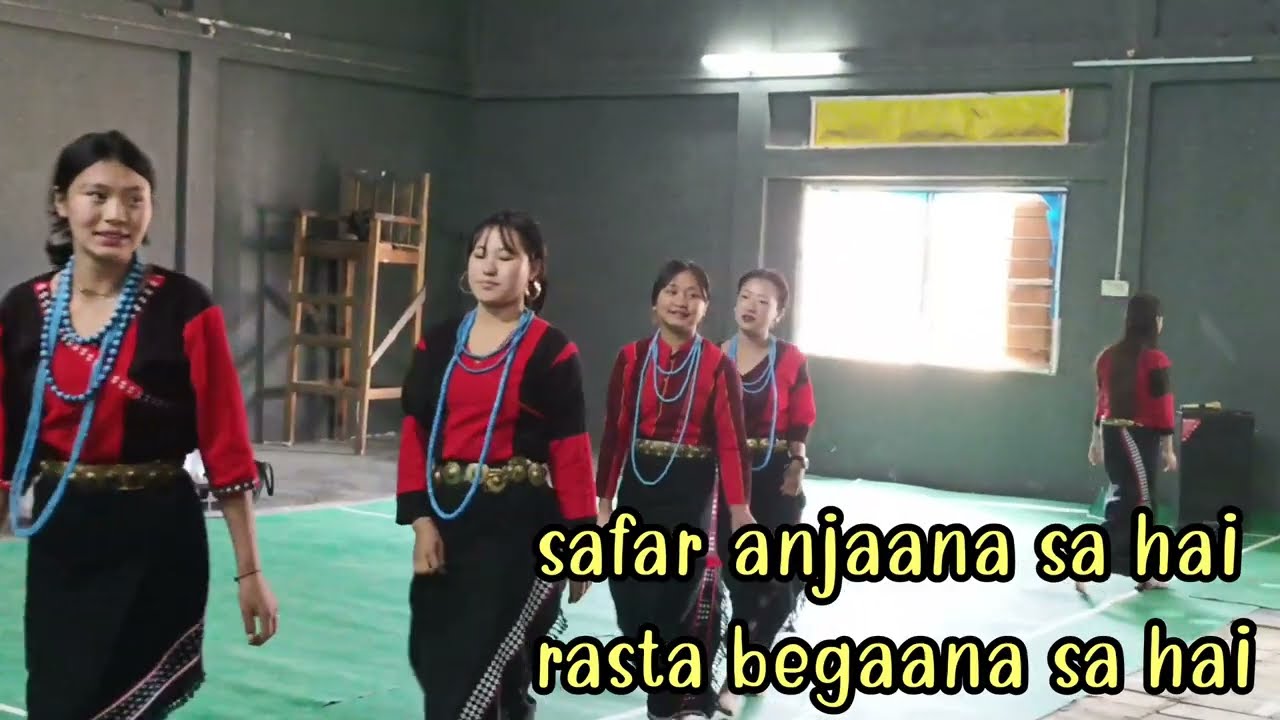 Safar Anjaana lyrics video// menchukha valley// by @TanyaKhanijow