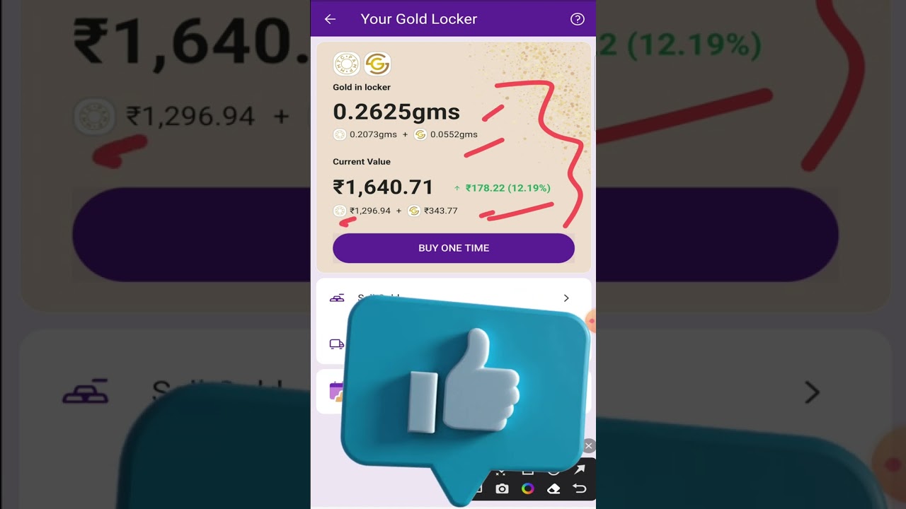 How to track your Gold SIP in Phonepe App. #shorts