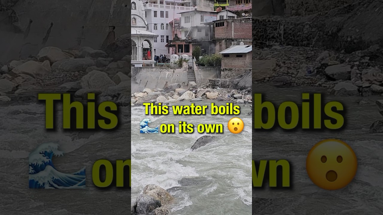 Mysterious hot springs of India!