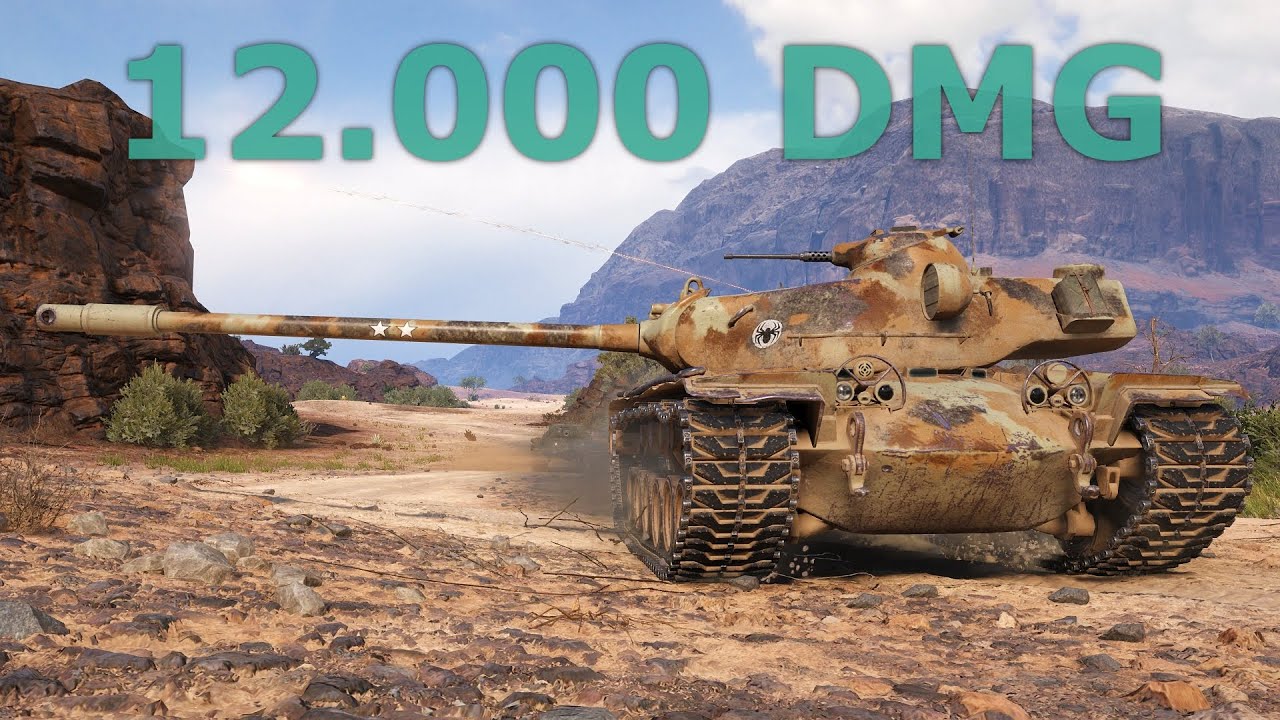 World of Tanks T110E5 - 4 Kills 12K Damage