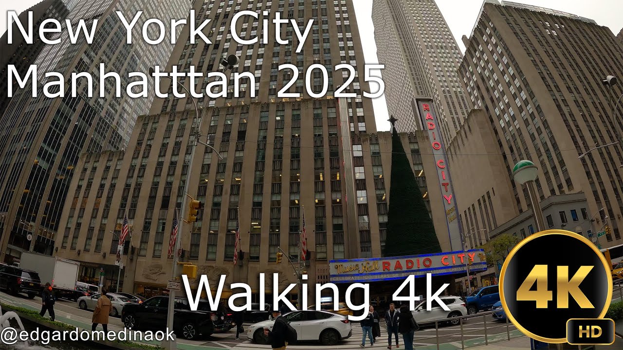 Fall in New York 2025 (Walking 4k)