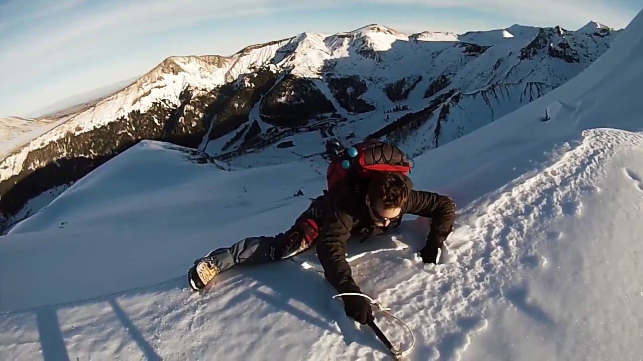Alpinisme Mont Dore (janvier 2016)