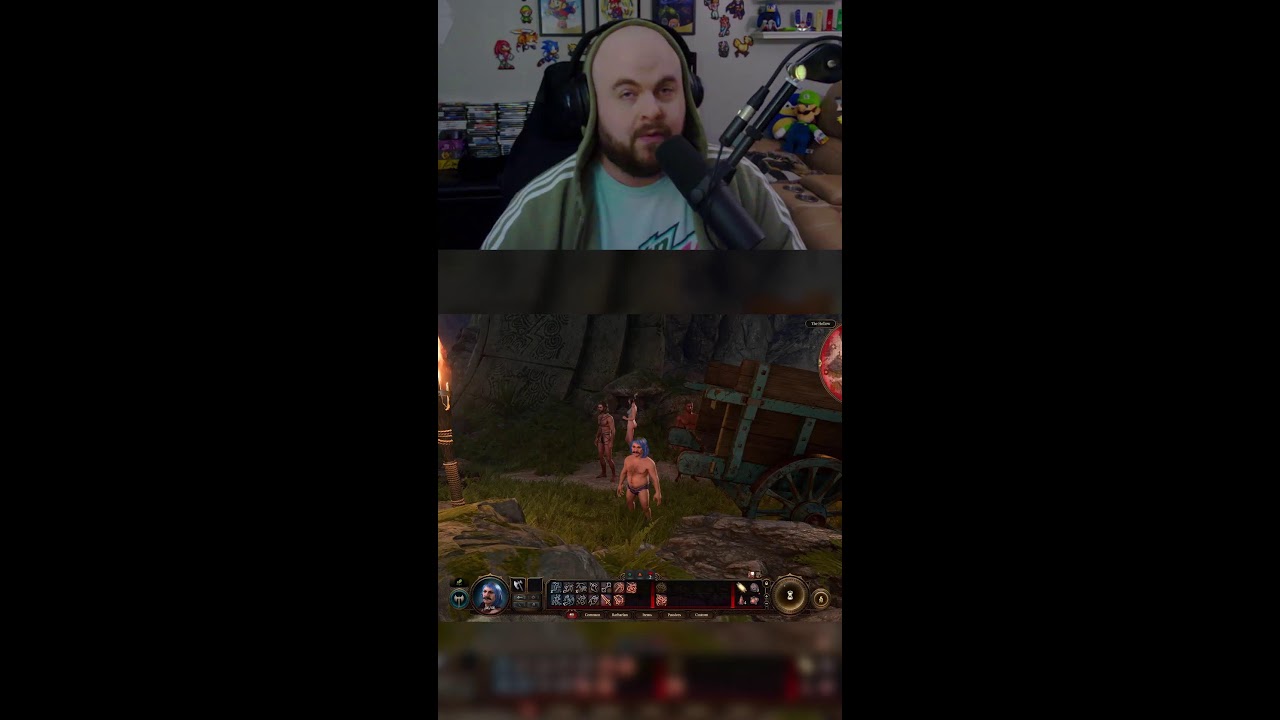 LIVE Vertical - FIRST EVER Baldur's Gate 3 Playthrough - Episode 1