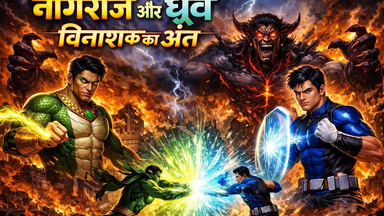 नागराज और ध्रुव ||Darti ke Rakshak Nagraj aur Druv || Hindi webseries ||new movie 2026