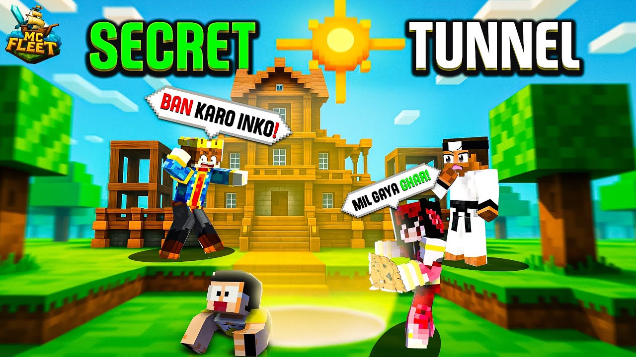 Sneaked Into @GamerFleet Base Using This SECRET TUNNEL! 🕳️😈