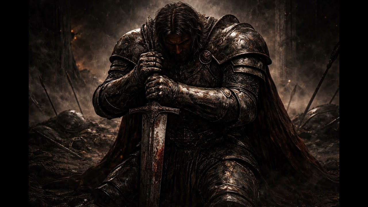 THIS ARMOR WEIGHS MORE THAN WAR | Dark Cinematic Song of Burden, Duty & Resolve