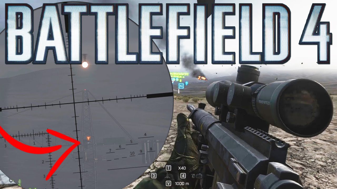 Long range sniping! - Only in Battlefield 4 Moments