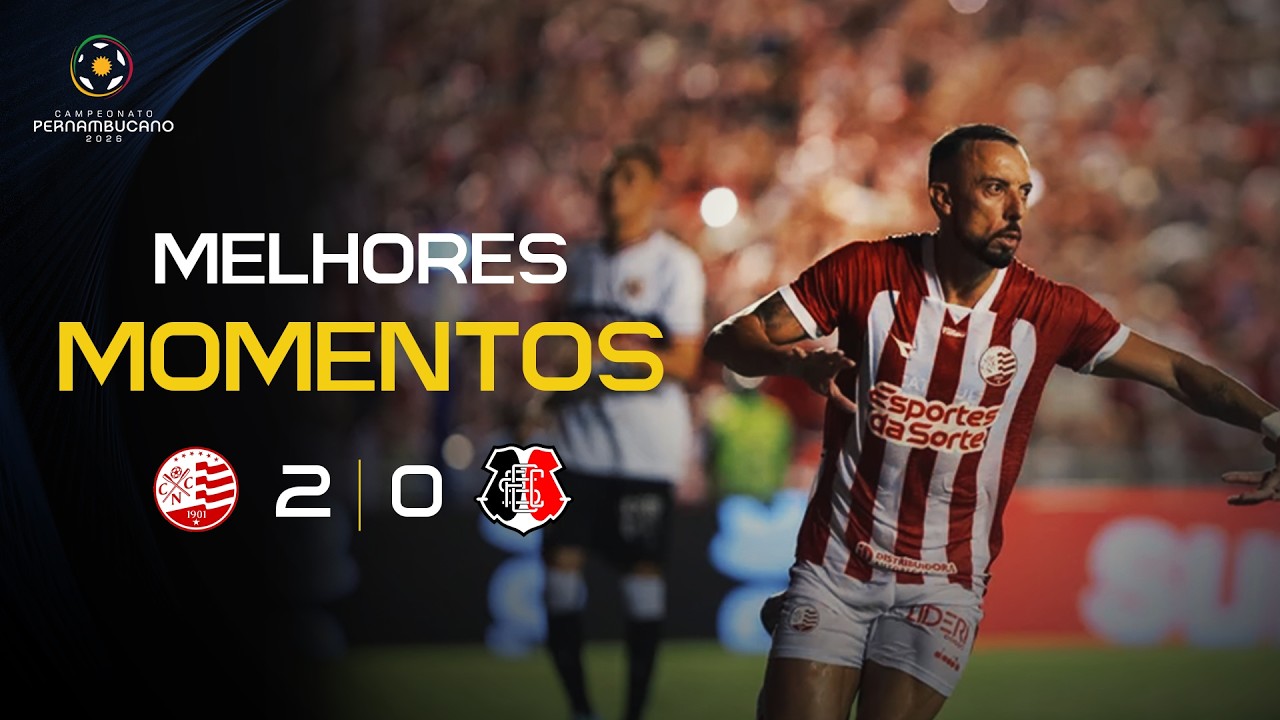 DEU NÁUTICO! COM DOIS GOLS DE PAULO SÉRGIO, TIMBU DERROTA SANTA CRUZ E VAI PRA FINAL DO PERNAMBUCANO