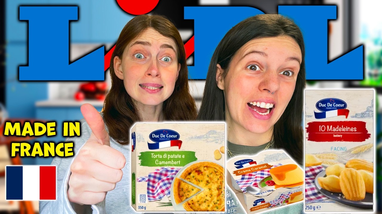 TASTE TEST SETTIMANA FRANCESE DEL LIDL 🤔 diamo i nostri voti