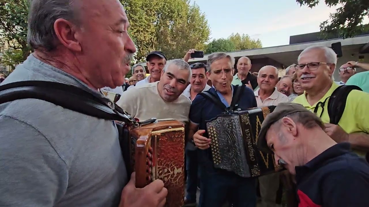 DOMINGO DE CONCERTINAS EM VILA VERDE COM UM FINAL Á DESGARRADA. AGOSTINHO - ALFREDO E AMIGO.