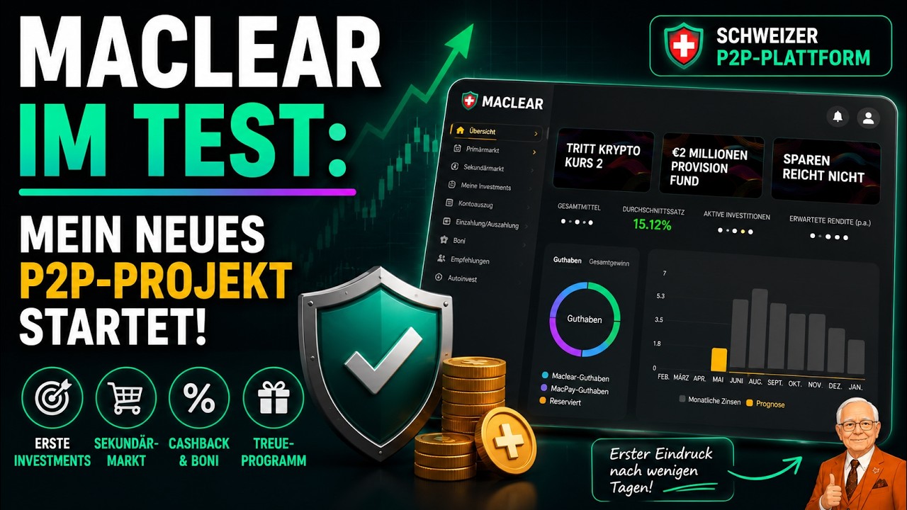 Maclear im Test: Mein erstes P2P-Projekt mit &uuml;ber 15 Prozent Zinsen?