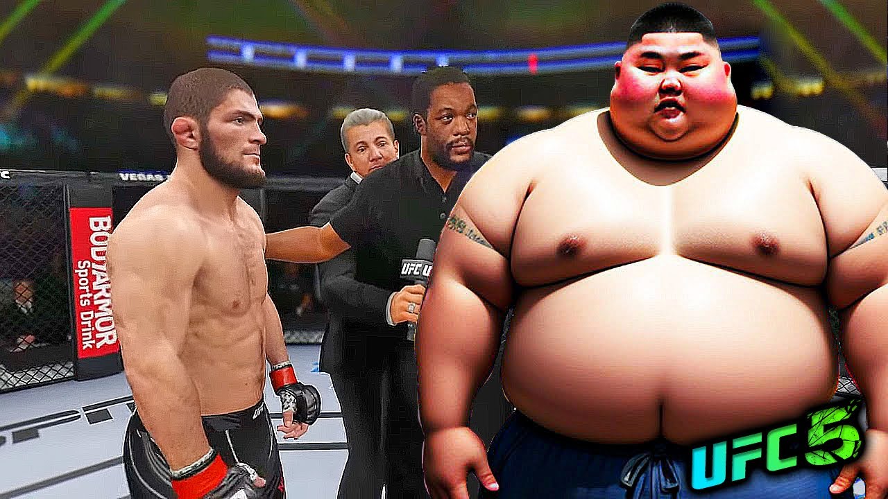 Хабиб Нурмагомедов против Толстого Японца (EA Sports UFC 5)