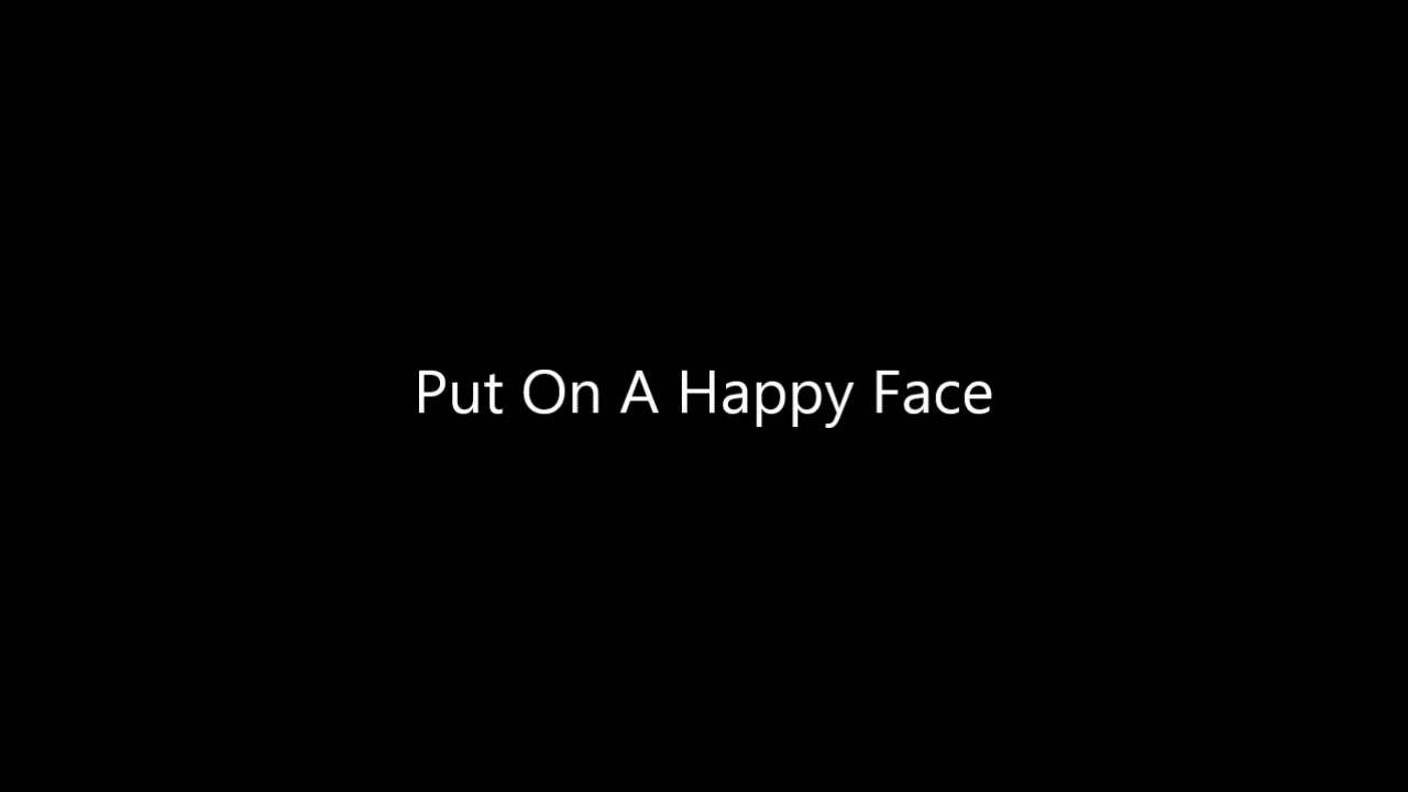 Jazz Backing Track - Put On A Happy Face