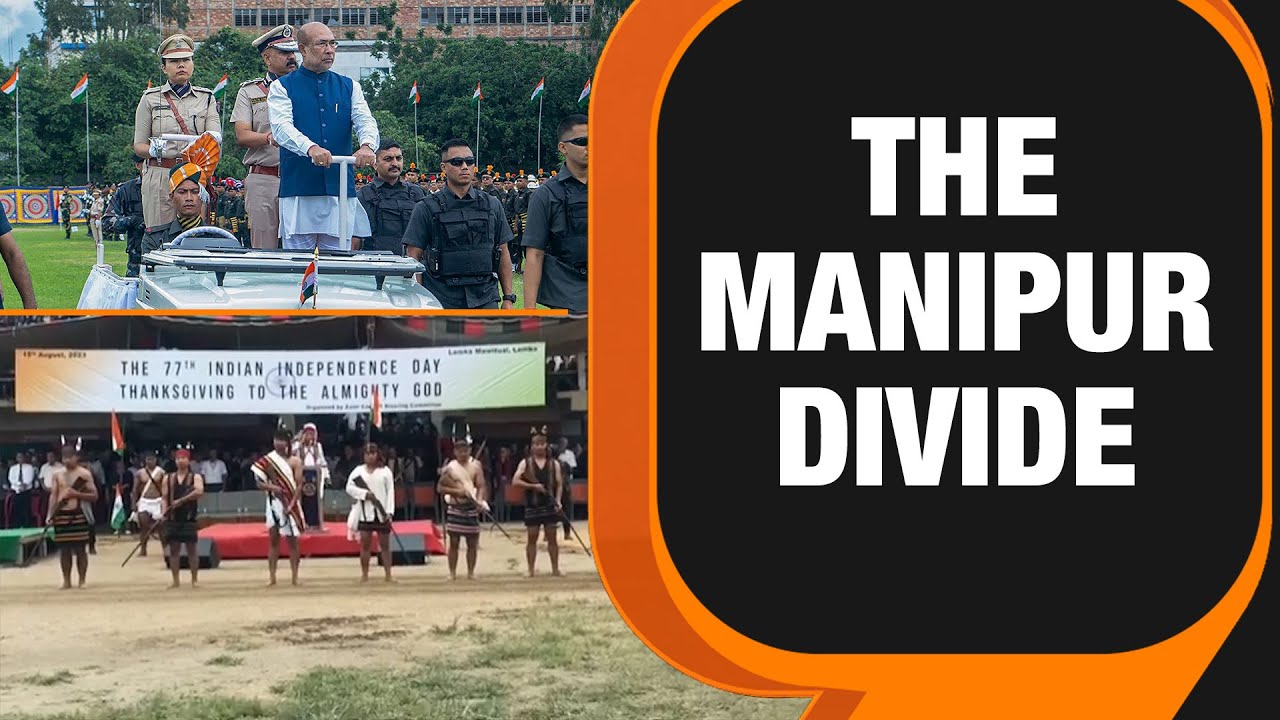 Manipur Crisis | Divided Independence Day Celebrations | CM Biren Singh Appeals For Peace | News9