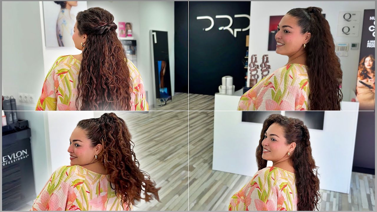 PEINADOS para Pelo Rizado 👩🏻‍🦱 7 días con el Método Curly #5