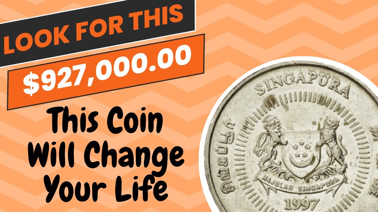 From Pocket Change to Fortune The Rising Value of Singapore's 1997 Fifty Cent Coin worth up $927,000