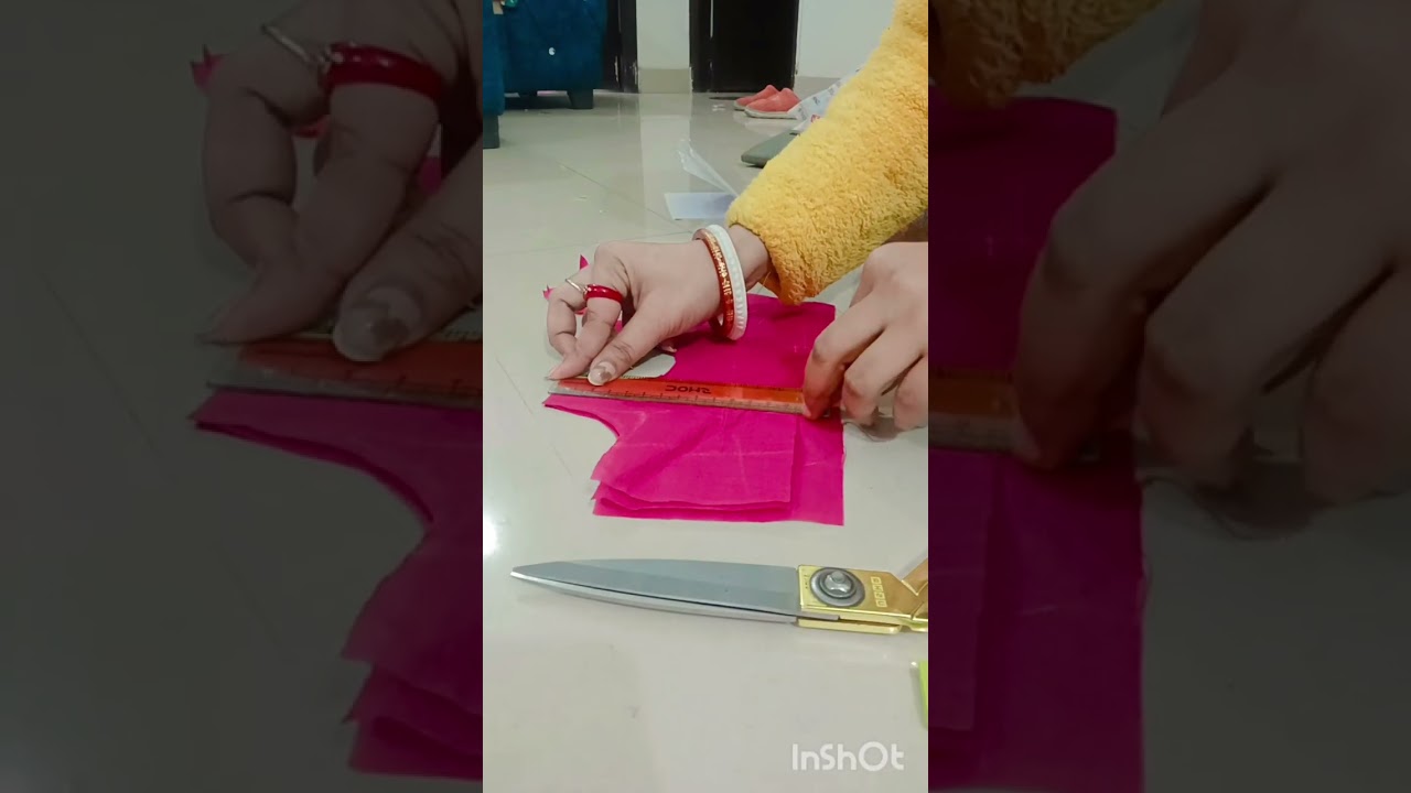 Dekhenge to sikhenge chhote se fabric mein blouse cutting karna sikhe aasani se