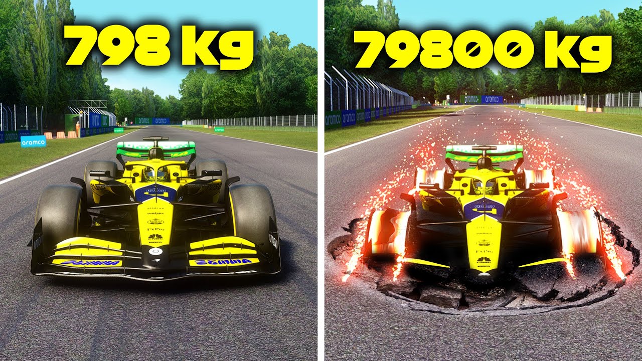 Every Lap, The F1 Car Gets HEAVIER