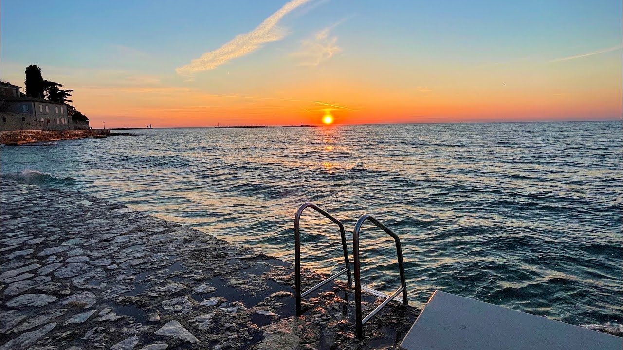 Sunset at Porec Croatia