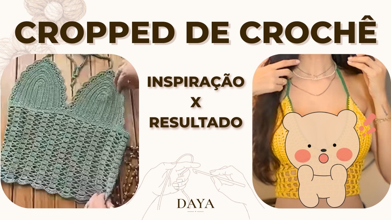 Deu tudo errado nesse crochê... e eu AMEI🧶| VLOG