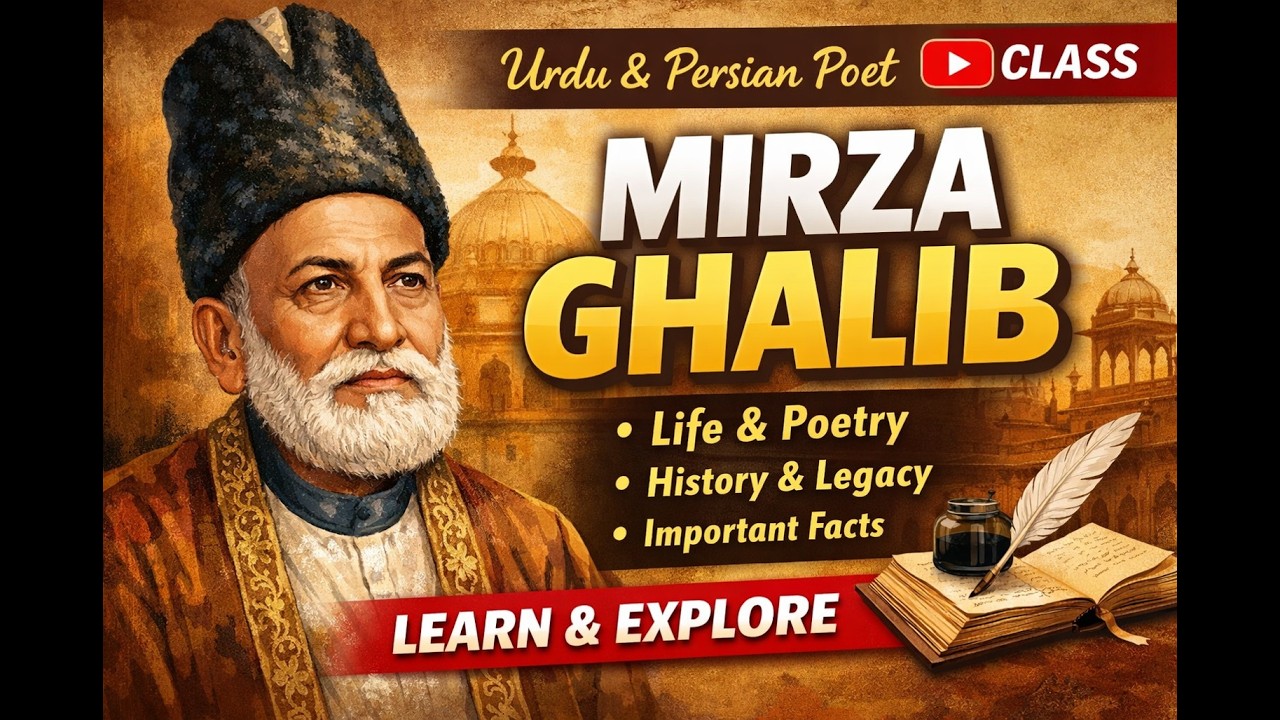 Mirza Ghalib Biography | Life, Shayari & Literary Contribution Explained