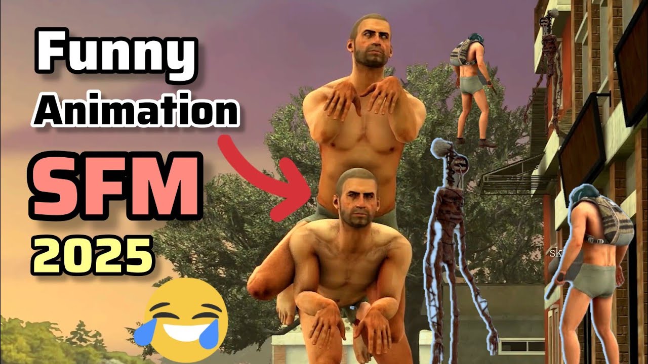 PUBG Funny animation-2025-battle of noobs-sfm -Pubg animation video-new animation video 