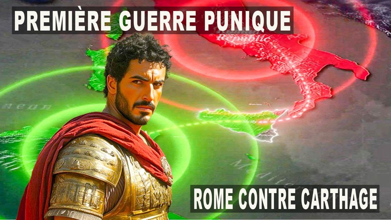Premi&egrave;re Guerre Punique:  Rome contre Carthage | Documentaire Historique