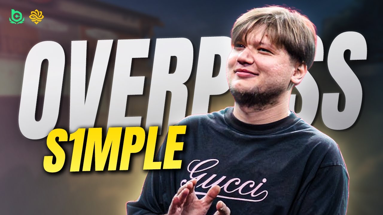 S1MPLE vs LEGACY on IEM Krakow 2026 Stage 1 [OVERPASS] – 21/17/7