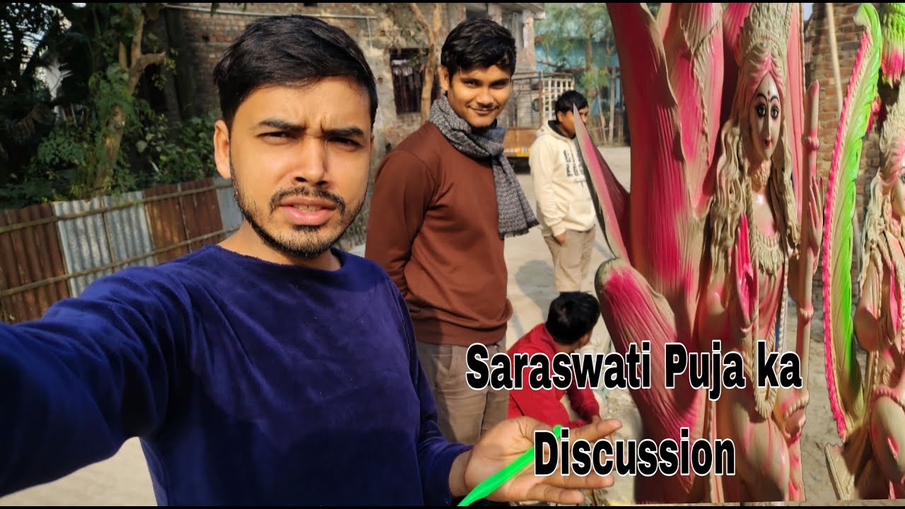 Saraswati Puja Ka Meeting 🤝🙏