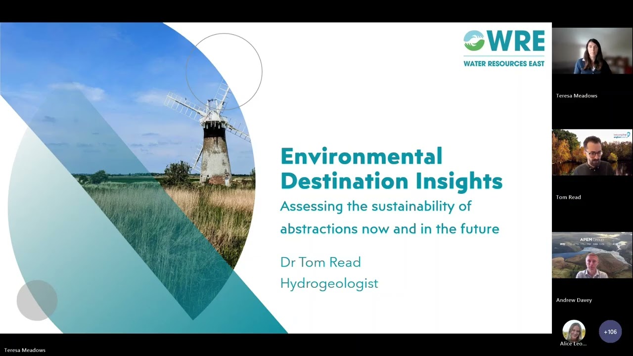 WRE Environmental Destination Insights Webinar