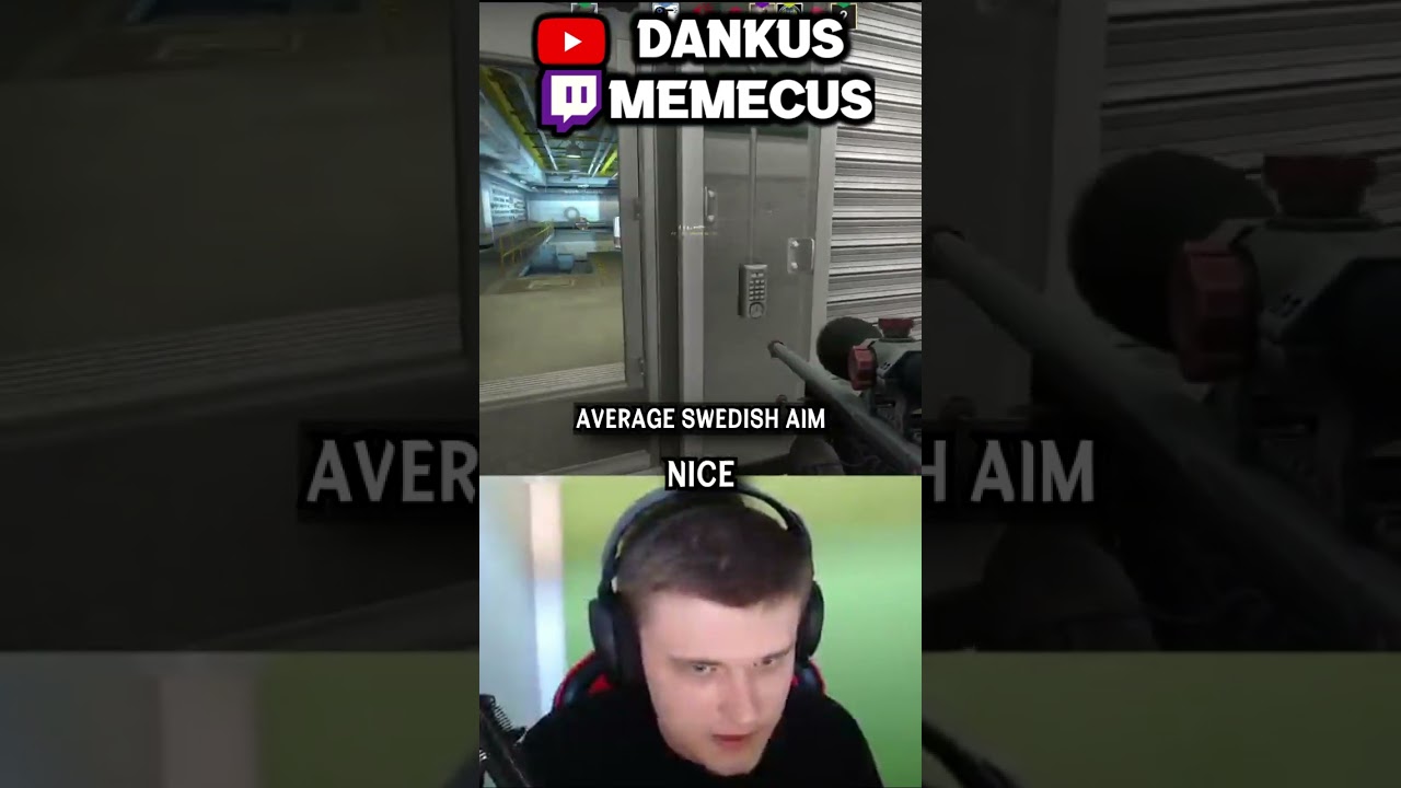 when a swede plays CS:GO