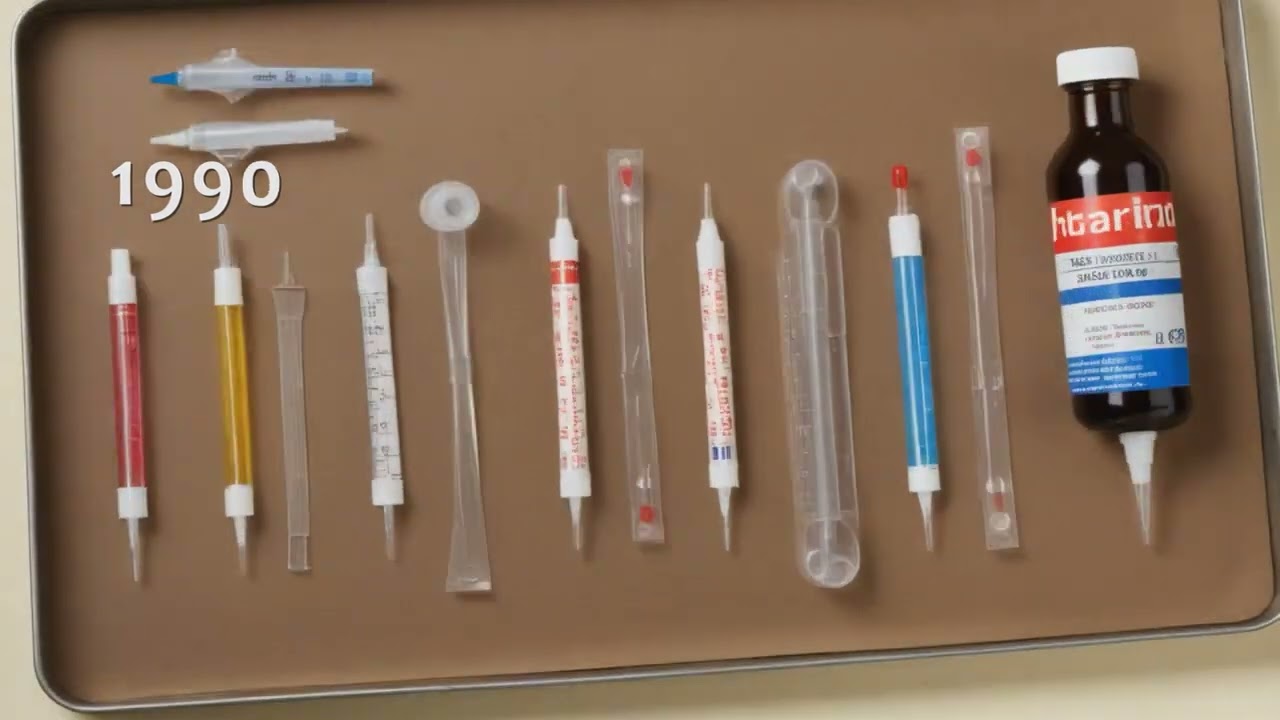 The syringe 💉  evolution from 100 to 2100(4k video)