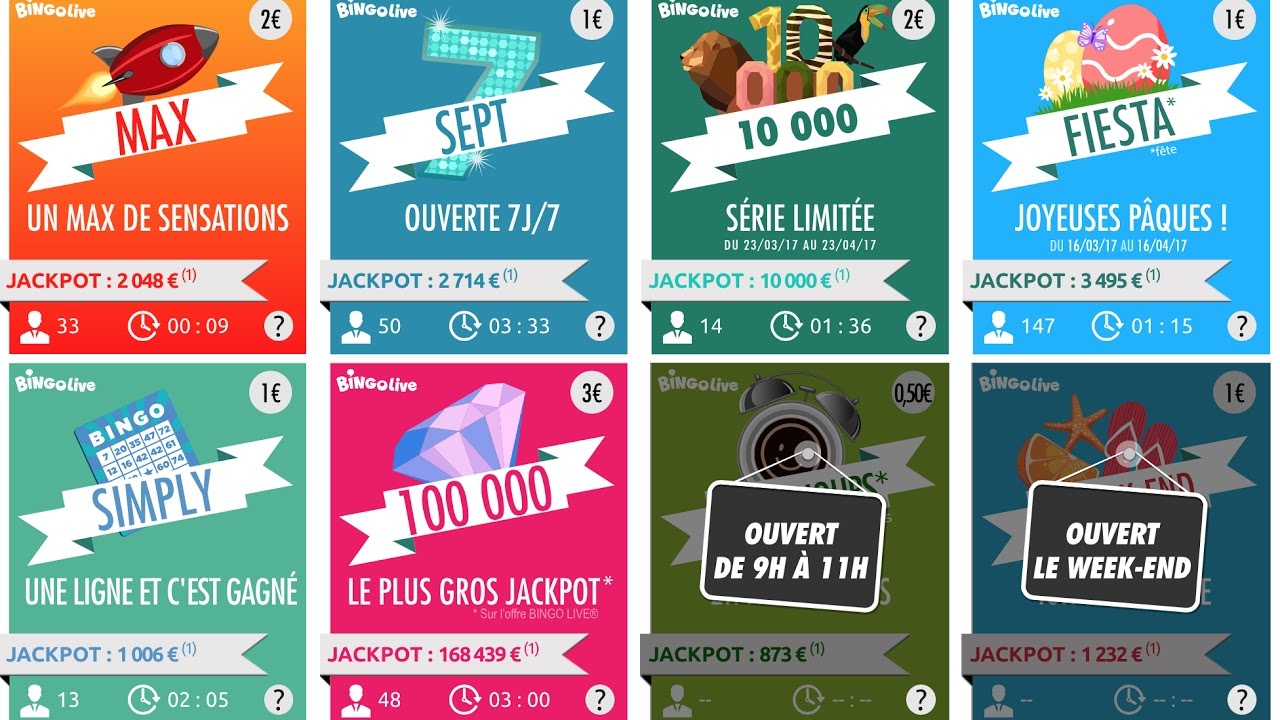 ❖ BINGO LIVE ♥ sur FDJ .fr 🎉 ⇝ On joue au Bingo en ligne !!! 😍
