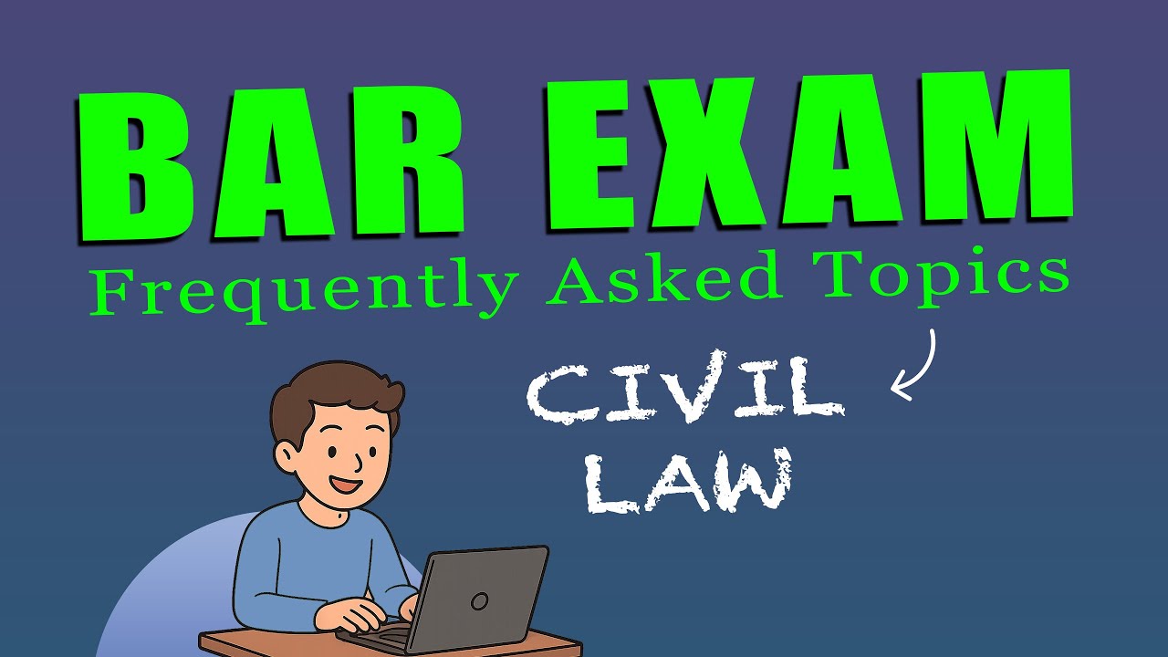 Frequently Asked & Must-know Provisions for the 2026 BAR Exams | CIVIL LAW - Civil Code Family Code