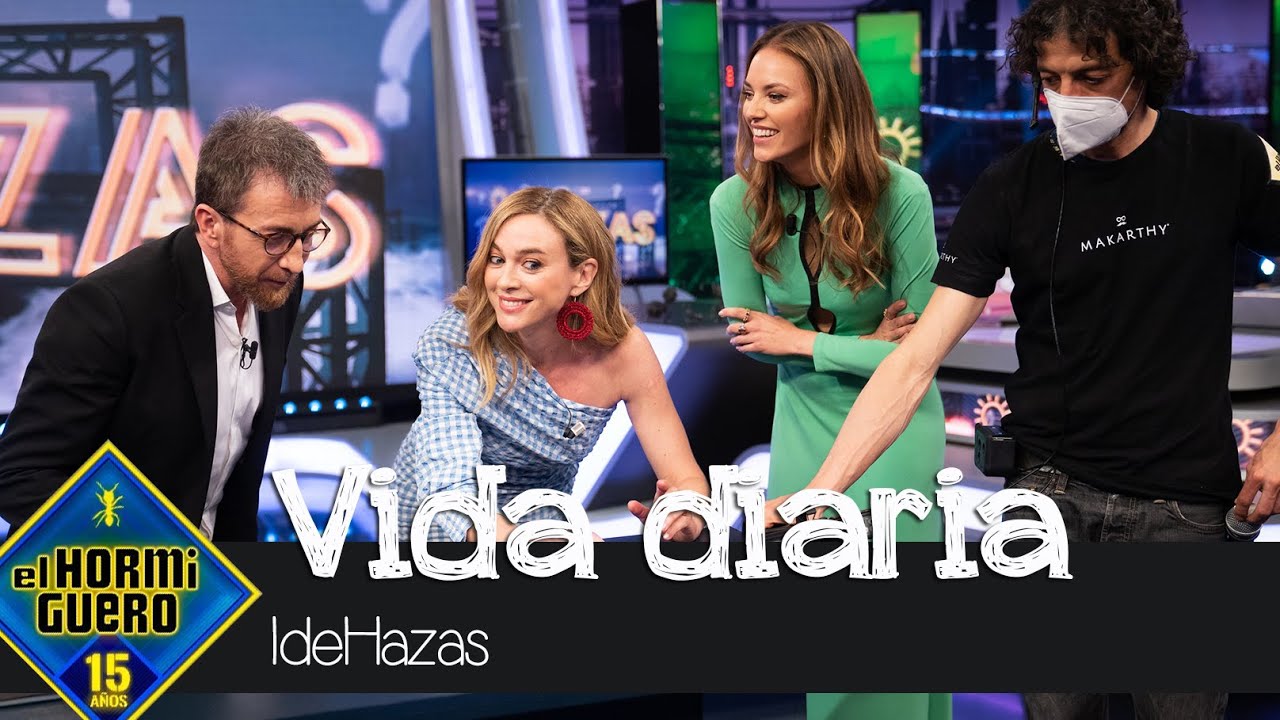 Marta Hazas recibe un baño de aplausos por sus fantásticas ideas - El Hormiguero