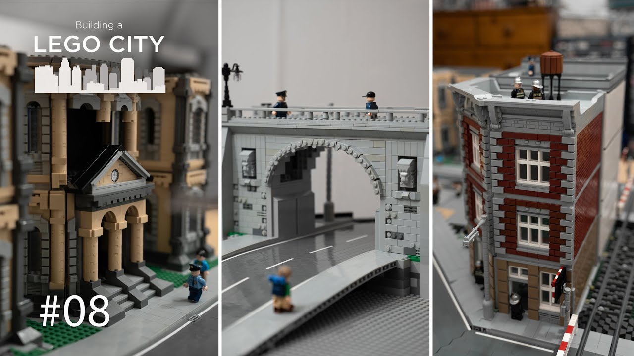 Строим город Lego. Эпизод №8 — Подробности... и мост