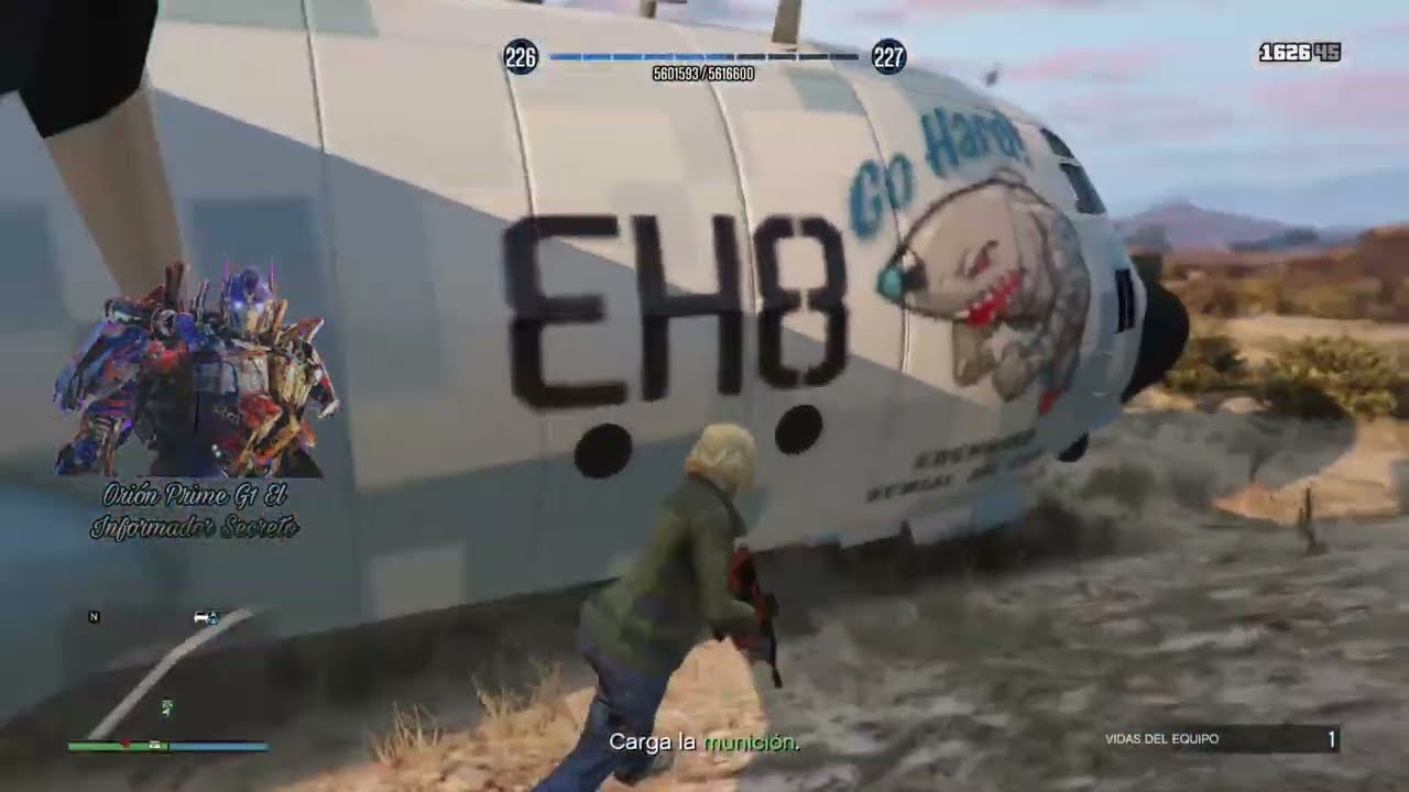 GTA Online Óscar Guzmán vuelve en los aires La operacion Titanica Gameplay Completo En Español HD 