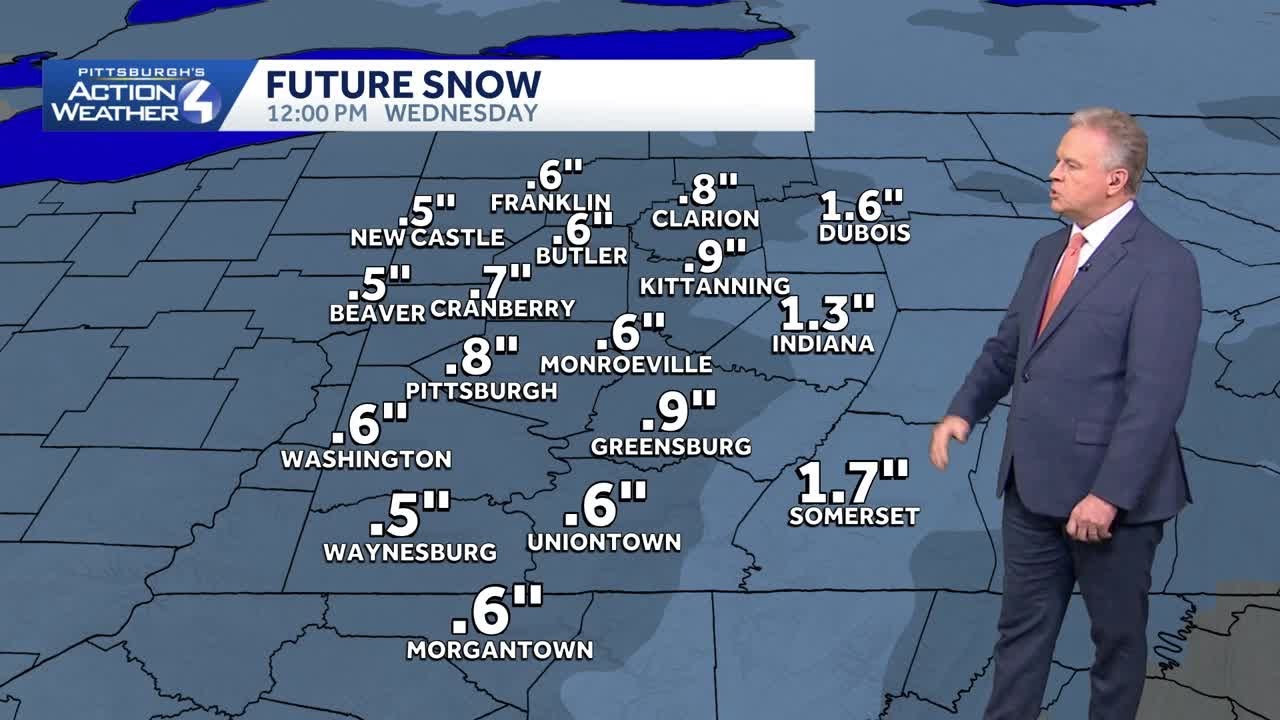 Impact Day - Wednesday... Light morning snow, strong winds