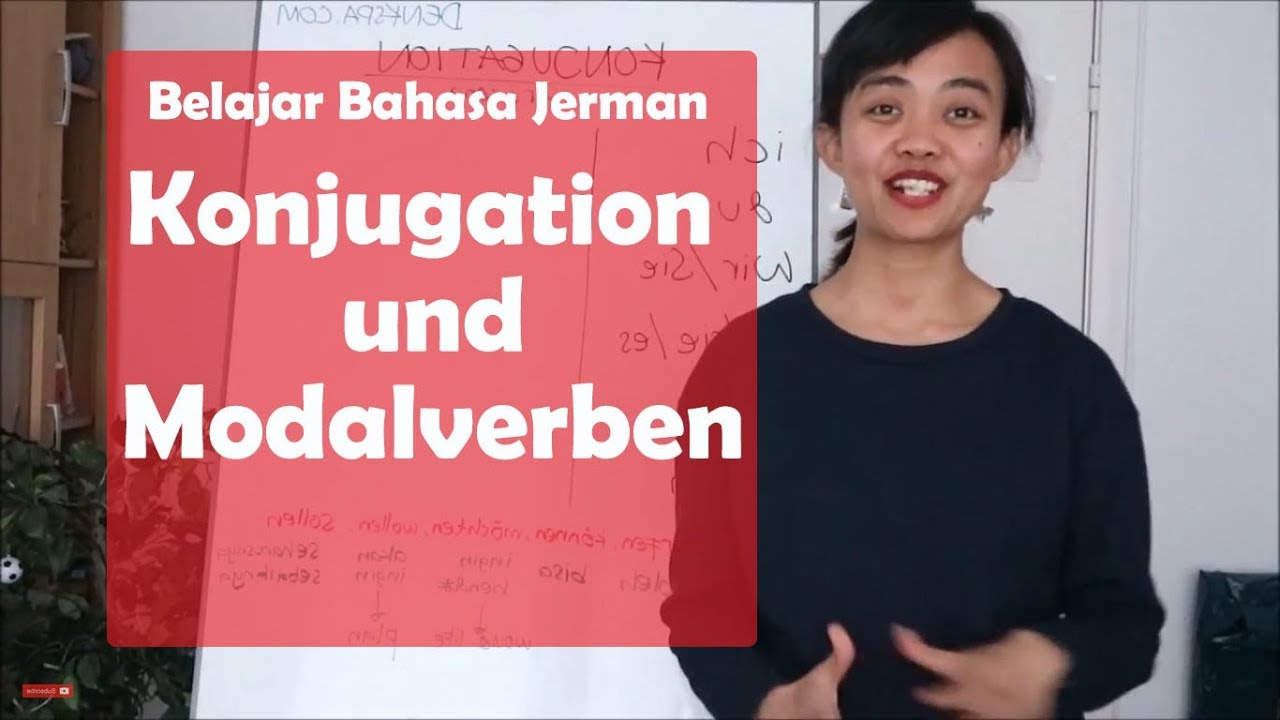 Belajar Bahasa Jerman- Konjugation (perubahan bentuk kata kerja)-Denkspa VLOG