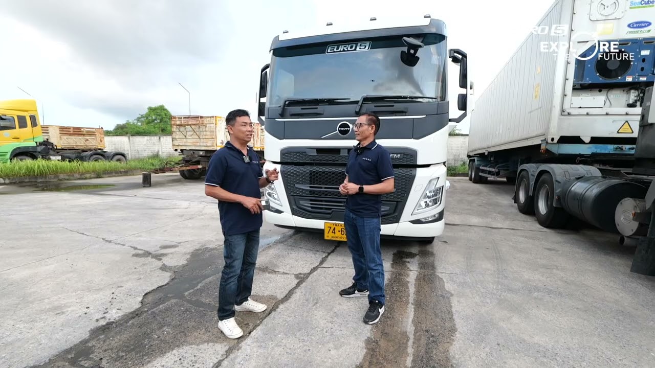 Volvo Trucks Euro 5 Explore the Future l One Tank One Trip EP1