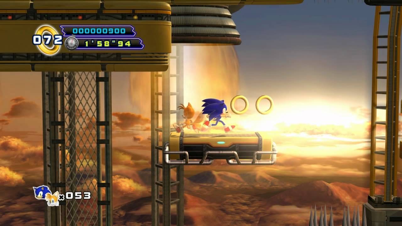 Sonic the Hedgehog 4 Episode II Sky Fortress Zone Act 3