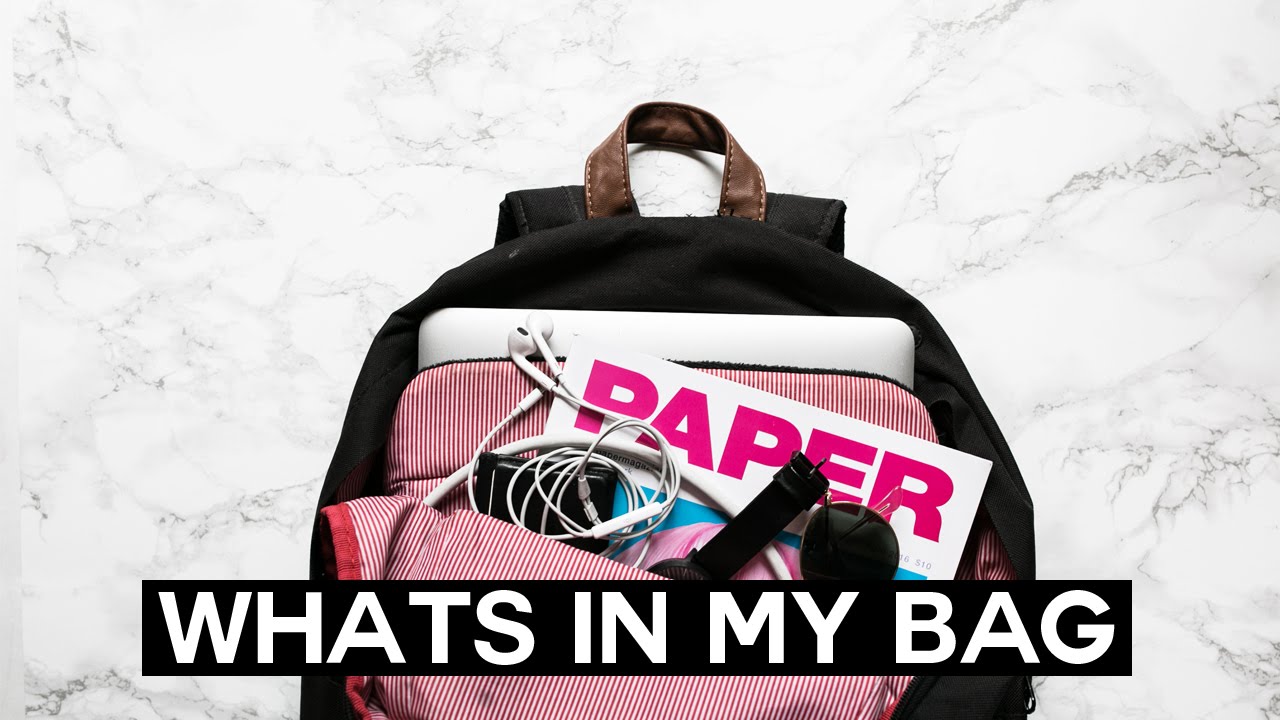 Whats In My Bag! (Mens) 2016  | Imdrewscott