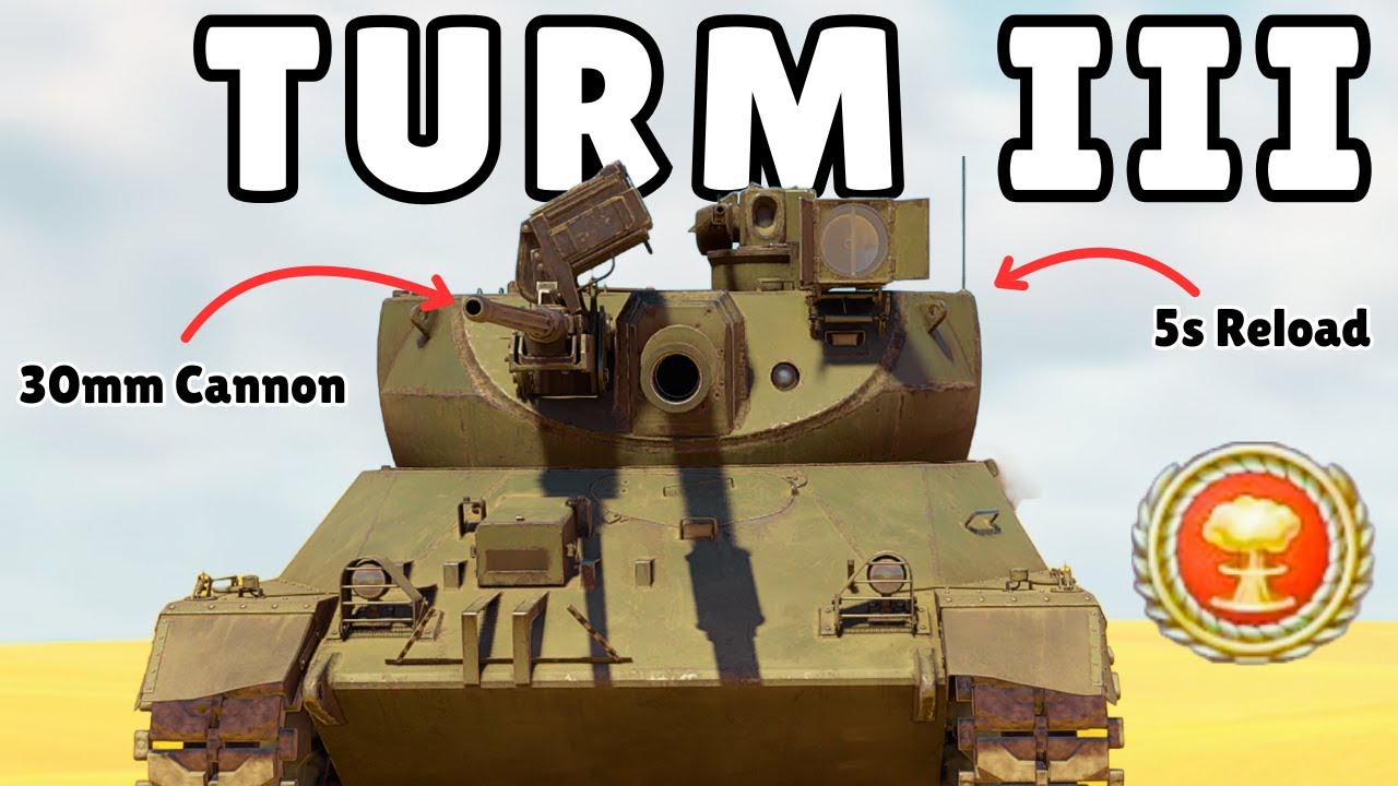 War Thunder TURM III Gameplay | SL Printer That Wins Games?