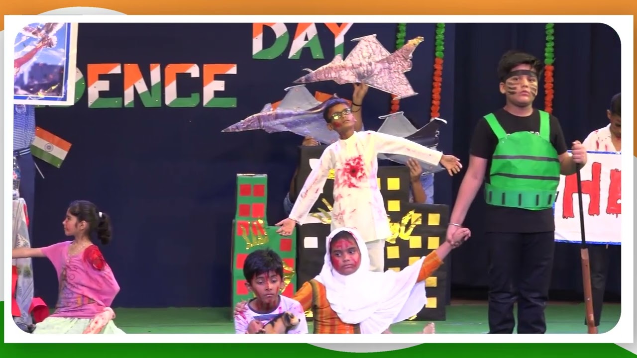 || ST. PETER'S INTER COLLEGE, AKBARPUR || INDEPENDENCE DAY CELEBRATION || NO TO WAR || TABLEAU ||