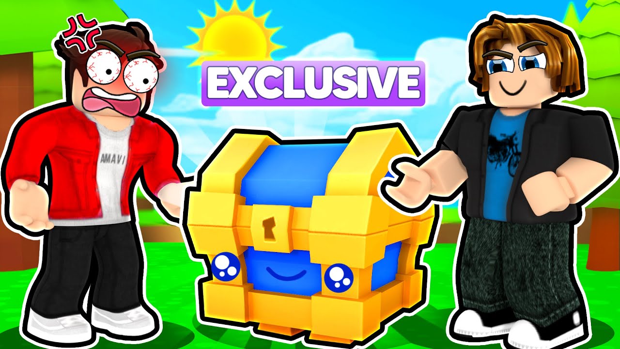 NOOB with HUGE CHEST MIMIC Challenges TOXIC FLEXERS! (Roblox Pet Simulator X)