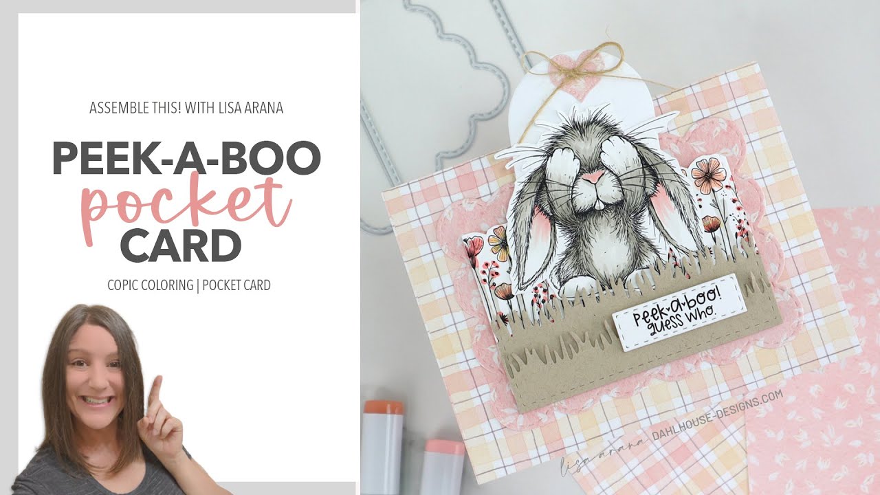 Peek-a-Boo Pocket Card With a Sweet 🐰 Surprise!