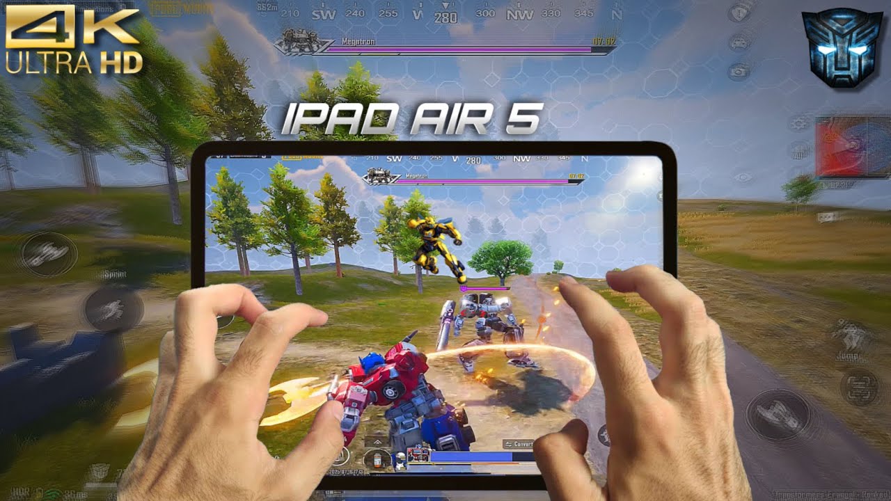 iPad Air 5th generation HDR + EXTREME Graphics 🔥 / PUBG Gaming Test 2025 ⚡️ / iOS New Update