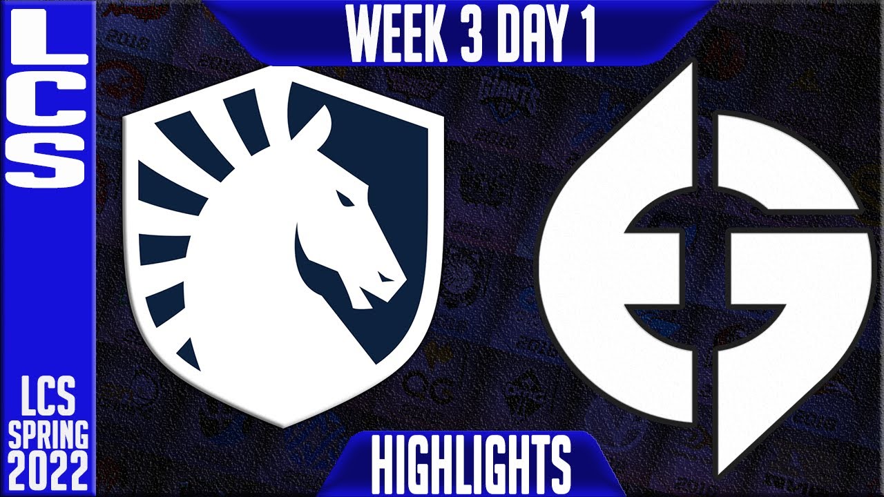 TL vs EG Highlights | LCS Spring 2022 W3D1 | Team Liquid vs Evil Geniuses