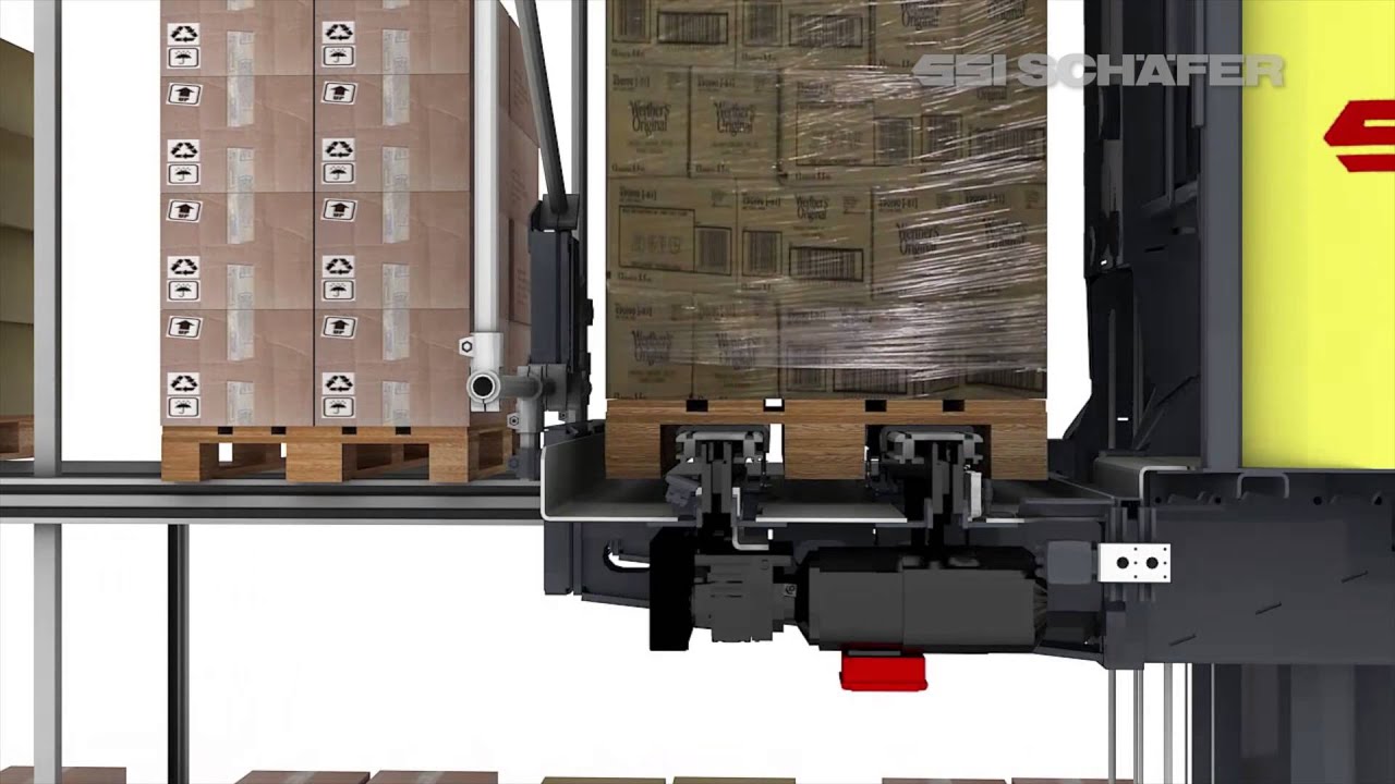 SSI Schaefer - Storage and retrieval machine Exyz