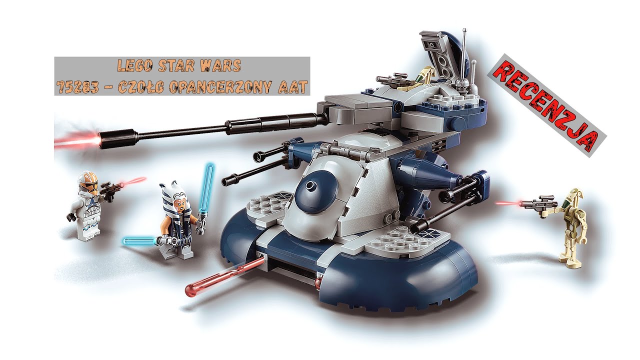 LEGO Star Wars 75283 - Czołg opancerzony AAT RECENZJA